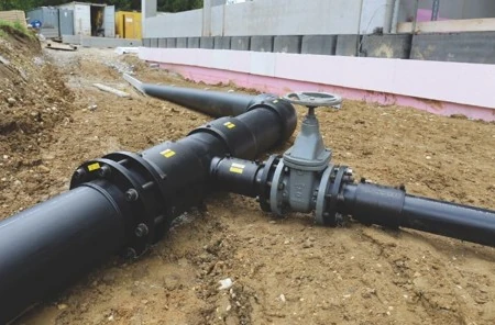 AGRU PE Stub Flanges